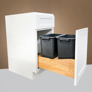 Pas de quantité minimale de commande Prêt à Expédier USA Stock RTA Armoires avec Conteneur à Déchets Cuisine Fermeture Souple Tiroirs Tirez Poubelle Sous L'armoire - Product Image 1