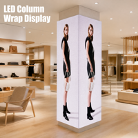 Layar LED Indoor Instalasi Tetap, Video Wall Display Kecerahan Tinggi, Panel Sambungan Tanpa Celah untuk Toko Ritel dan Pendidikan