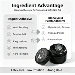 KLANA Gel UV Sólido Transparente de 60g para Modelado 3D, Escultura y Construcción de Uñas, No Pegajoso, Sin Limpieza, Larga Duración para Salón, DIY, ODM, OEM - Product Image 6