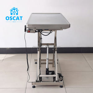 Equipo Médico Veterinario OSCAT, mesa de examen comercial de acero inoxidable <span class=keywords><strong>para</strong></span> mascotas con elevador manual-eléctrico y temperatura constante - Product Image 1