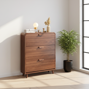 <span class=keywords><strong>Meuble</strong></span> d'entrée moderne pliable grande capacité, ultra-fin, avec rangement pour <span class=keywords><strong>chaussures</strong></span> et portes battantes, idéal pour le salon - Product Image 5