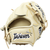 Web personnalisé Types Broderie Kip Gant de lanceur de baseball en cuir avec capuche