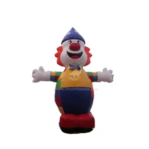 Colorful Inflatable Clown Cartoon Huge Clown Balloon Inflatable Joker Advertisements For Events