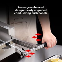 QY-L10 Multifunctionele Groente- en Fruitsnijder Commerciële Melktheewinkel Citroen Aardappel Lotuswortel Snijgereedschap Handbediend