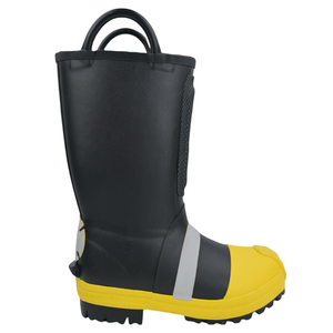 Bottes de sécurité à embout d'acier pour pompiers, bottes d'équipement minier pour unisexe, utilisation été/automne/printemps, tige en tissu extensible, semelle intérieure en EVA - Product Image 2