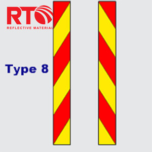 Paneles <span class=keywords><strong>reflectantes</strong></span> prismáticos de alta reflexión OEM/ODM, con aluminio para <span class=keywords><strong>camiones</strong></span> - Product Image 6
