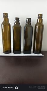 Tappo personalizzato all'ingrosso della bottiglia di olio d'oliva di Marasca da 250ml accetta il logo personalizzato del cliente - Product Image 3