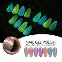 YDCGEL Vernis Gel Œil de Chat à Changement de Couleur – Fournitures en Gros – Très Bon Vernis Gel Soak Off – Esmaltes Semipermanente UV Nail Gel