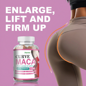 Gummies OEM Curves Maca pour l'agrandissement des fesses et des seins, pour des fesses volumineuses - Product Image 1