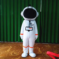 Costumes de mascotte de combinaison spatiale de casque d'astronaute de taille personnalisée pour la vente