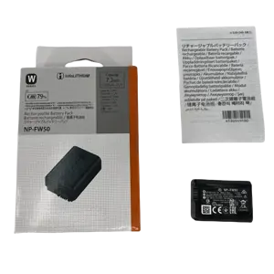 Rechargeable Camera Battery NP-FW50 Battery Cameras Li-ion Blackmagic Camera 6k Battery Pack Blackview Fw50 Youch Screen Price