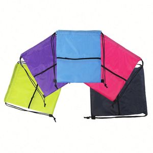 Factory Cheap Price Polyester <b>Drawstring</b> <b>Backpack</b> String Sports Sack Pack Gym Sack With Side Pocket - Product Image 5