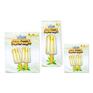 Sac à pain en papier kraft biodégradable personnalisé ZJPACK, sac à sandwich de qualité alimentaire, fond pointu, résistant à la graisse - Product Image 3