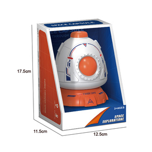 EPT Weltraum-Shuttle Kinder-Lernspielzeug DIY-Projektor Rakete Spielzeug Erkundungsmission Astronaut Plastikspielzeug für Abenteuer - Product Image 4