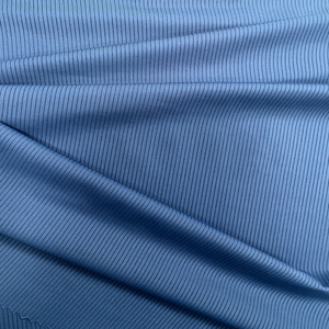 Xu Hướng 2025 Phong Cách Cổ Điển Đơn Giản Màu Xanh Vải 100% Polyester <span class=keywords><strong>Nylon</strong></span> Spandex Hữu Cơ Bộ Nhớ Sườn Căng Lót Cho Cô Gái - Product Image 5