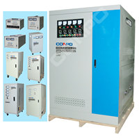 Régulateur de tension automatique triphasé à phase divisée SBW-F-30KVA/50KVA/100KVA..2000KVA, stabilisateur AVR, Estabilizador