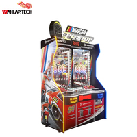 NASCAR PIT STOP Machine d'arcade à pièces de monnaie Pusher Machine de jeu d'arcade