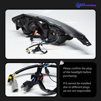 Feux de voiture pour Honda HRV, projecteur de phare LED, lentille 2014-2020 HR-V, signal dynamique, phare avant Vezel, DRL, accessoires automobiles