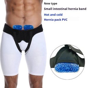 Cinturón de <span class=keywords><strong>hernia</strong></span> recién llegado con almohadillas de gel para soporte de ajuste de <span class=keywords><strong>hernia</strong></span> inguinal transpirable negro caliente y frío - Product Image 2