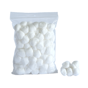 Batuffoli di Cotone Bianchi OEM di Alta Qualità 100% Puro Cotone, Diametro 1 Pollice, 100 Pezzi/Confezione, 0,5g Ciascuno - Product Image 5