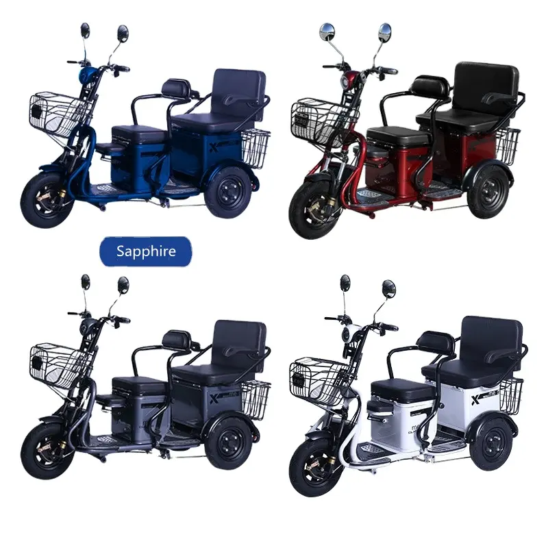 Moto Driewieler Gemotoriseerde Opvouwbare Volwassen Elektrische Fiets Driewielige Elektrische Scooters Fiets Elektrische Driewieler Voor Gehandicapten