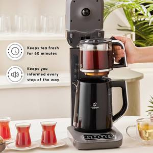 Bollitore elettrico <span class=keywords><strong>Karaca</strong></span> importato dal Regno Unito, in acciaio inossidabile 304, con controllo intelligente della temperatura, spegnimento automatico, multifunzione - Product Image 3