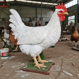 Ukuran hidup realistis buatan tangan Resin animatronik ayam jantan dalam ruangan hewan Pertanian Model dekoratif untuk sekolah taman kanak-kanak untuk dijual - Product Image 6
