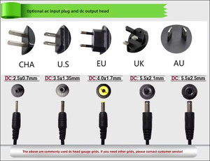 Có thể điều chỉnh 3-24v1a 9-24v1a 3-12v2a 24W phổ DC Power Adapter cho năng lượng mặt trời điều chỉnh máy nén khí 3 pha điện áp tự động - Product Image 6