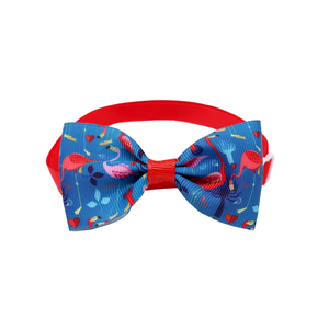 Großhandel Pet Bowtie <span class=keywords><strong>Collar</strong></span> <span class=keywords><strong>Flamingo</strong></span> gemusterte Pet Bow Ties für kleine mittelgroße Hunde Katzen - Product Image 6