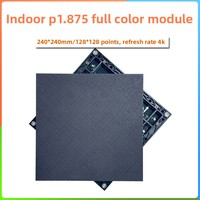 Panel de Píxeles RGB P1.875, Módulo de Matriz de Puntos de 128x128, IP65, LED SMD, Pantalla de Video, SDK, Señalización Digital, Brillo de 5000cd/m, Android 11