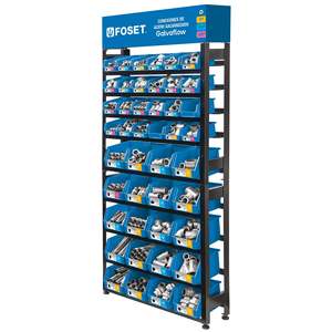 ชั้นวางของอเนกประสงค์ R-CG-FOS ทำจากเหล็กชุบสังกะสีมีข้อต่อ - Product Image 1