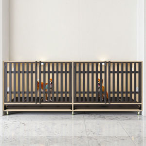 Большие уличные вольеры для собак из экологически чистой древесины, идеально подходят для гостиниц для животных, коммерческих питомников и безопасного домашнего содержания. - Product Image 1