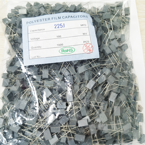 MKT 225j100 chỉnh màu xám <span class=keywords><strong>2</strong></span>.<span class=keywords><strong>2UF</strong></span> 2u2 Pitch P = 5mm vuông chỉnh tụ 100V/225 - Product Image 2