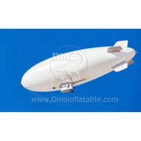 Nouveau produit, fusée gonflable, grand ballon d'hélium, dirigeable publicitaire, ballon publicitaire