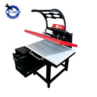 Presse à chaud manuelle grand format SGW 80*100cm, imprimante à transfert thermique par sublimation pour l'impression sur t-shirts, sacs fourre-tout et textiles