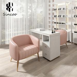 Beauty Salon Furniture <b>Set</b> Equipment Facial Spa Beauty Beds <b>Pedicure</b> Chair Salon Stool Manicure Table with Two Chairs - Product Image 4