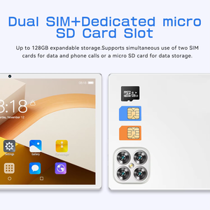 แท็บเล็ตพีซีขนาด 10.1 นิ้ว ปรับแต่งได้ ใช้ CPU MTK หน่วยความจำ 16GB + 512GB ระบบปฏิบัติการ Android 15 รองรับ 4G Wifi ใส่ซิมได้สองซิม พร้อมเคสคีย์บอร์ด สำหรับเล่นเกมและธุรกิจ - Product Image 2