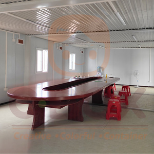 Bureaux conteneurs rectangulaires, bureaux conteneurs portables, design minimaliste, épaisseur standard - Product Image 5