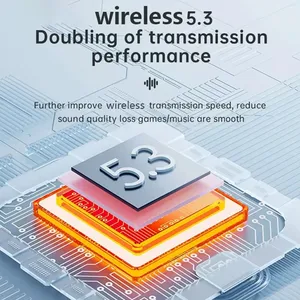 Audífonos Bluetooth 5.4 Invisibles <span class=keywords><strong>B51</strong></span>, Pequeños, TWS, para Dormir, con Reducción de Ruido, Pantalla Digital, para Música y Llamadas - Product Image 4