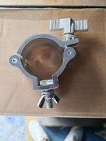 Pince de fixation professionnelle JINXIN en aluminium pour éclairage de scène audio-vidéo, blanc lumineux, auto-ajustable 100 lb, thermolaquée