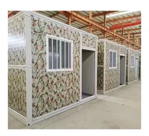 Prefabricated House Collapsible Storage Sheds Foldable Container House For Shop