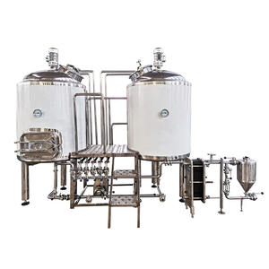 Equipo de Cervecería de Acero Inoxidable de 200L-300L, Sistema de Elaboración de Cerveza de Doble Recipiente para Uso en Bares, en Venta - Product Image 3