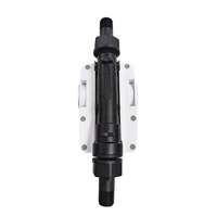 Compteur d'eau ultrasonique LoRaWAN DN15 IP68 4G/NB-IoT/RS485/Modbus avec contrôle de vanne, prépayé, numérique, en plastique, OEM