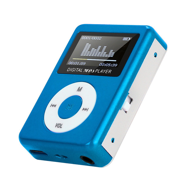 MP3 Player With Mini SD Display Expandable up to 32 GB With Headphones Portable MP3 Music Player
