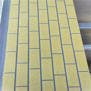 Insulated Exterior Wall Sandwich Panels New Building Construction Materials Wall Panels Exterior Cladding