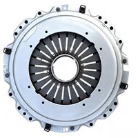 Pièces de camions lourds nationaux chinois OUKKEDA, plaque de pression à grand trou de type traction 430 mm pour HOWO A7 pour SINOTRUK (CNHTC) OE