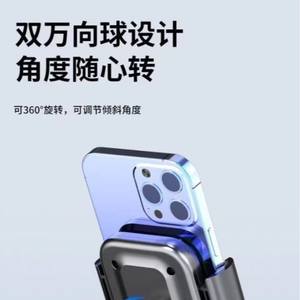 Soporte para teléfono con espejo retrovisor para patinete eléctrico Ztc388, estilo manillar, absorción de impactos, soporte de navegación, diseño moderno - Product Image 4