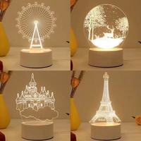 Lampe de nuit LED de qualité supérieure pour chambre de bébé, style moderne, commande tactile, intensité réglable, rechargeable par USB, pour chambre à coucher et sommeil