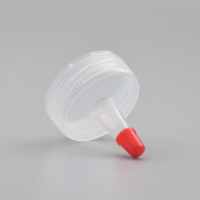 38/400 Bouchon compte-gouttes en plastique à col court Bouchon de pressage supérieur rouge Bouchon de bouteille de ketchup Bouchon de bouteille de bec de colle Couvercle de bouteille