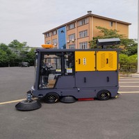 JJZG Nouvelle Balayeuse Routière Électrique Robuste de Haute Qualité à Longue Portée pour le Nettoyage des Rues à Vendre